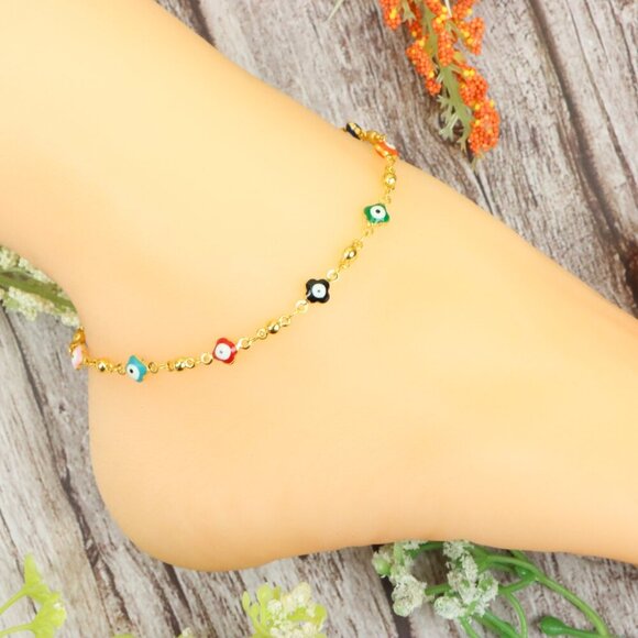Dainty Anklet for Women – Elegant Everyday Jewelry & Perfect Gift | MLCRC1895 - Picture 10 of 10